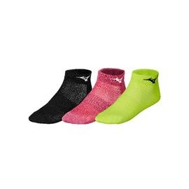 Čarape Mizuno Yellow/Pink/Black