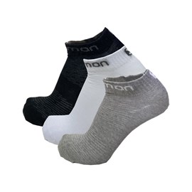 Čarape Salomon Set Black/Grey/White