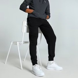 DD MUŠKA TRENIRKA PUMA KNITTED BLACK