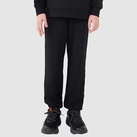 DJEČJA TRENIRKA DONJI DIO 4F CASUAL BLACK