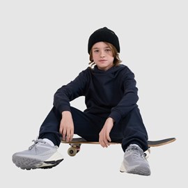 DJEČJA TRENIRKA DONJI DIO 4F CASUAL DARK BLUE