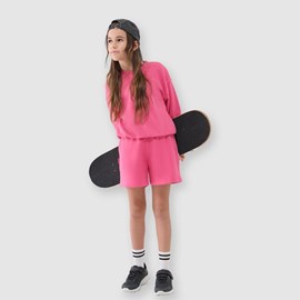 DJEČJE KRATKE HLAČE 4F CASUAL PINK