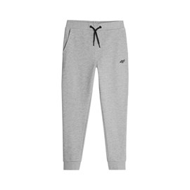 Dječja Trenirka 4F JOGGERS SWEATPANTS grey