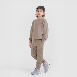 DJEČJI DONJI DIO TRENIRKE 4F  SPORTSTYLE BEIGE