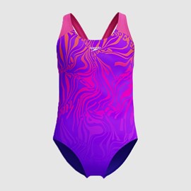 DJEČJI KUPAĆI KOSTIM SPEEDO SPLASHBACK BLUE/PINK