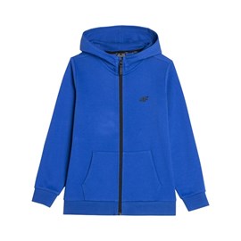 Dječja Trenirka 4F ZIP-UP HOODIE BLUE 