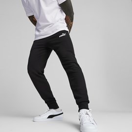 Hlače Puma Essentials Logo Black