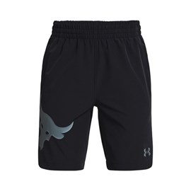 Hlačice Under Armour Project Rock Woven Black