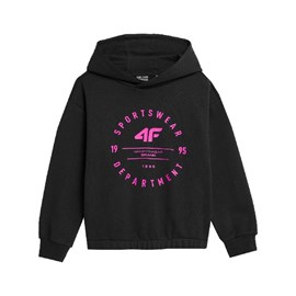 HOODIE 4F BASIC+ BLACK