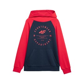 HOODIE 4F BASIC+ RED