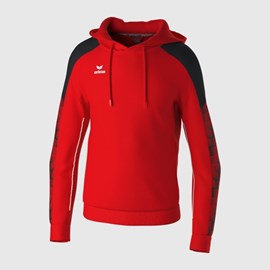 HOODIE ERIMA EVO STAR RED/BLACK