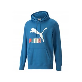 Hoodie Puma CLASSICS LOGO INT Blue