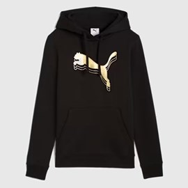 HOODIE PUMA ESS METALLIC BLACK