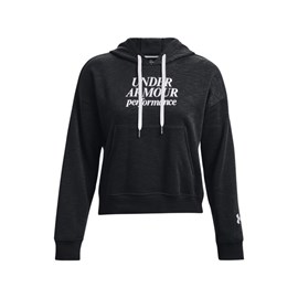 HOODIE UNDER ARMOUR ESSENTIAL BLACK