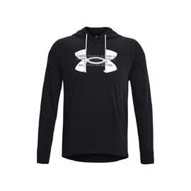 Hoodie Under Armour Rival Terry Logo Black