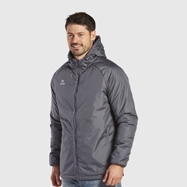 JAKNA ERIMA TEAM WINTER SLATE GREY