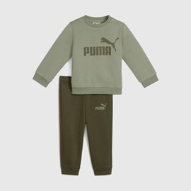 KOMPLET TRENIRKA PUMA MINICATS ESSENTIALS GREEN