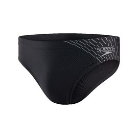 KUPAĆE GAĆE SPEEDO LOGO BLACK/GREY