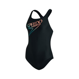 Kupaći kostim Speedo Retro Logo Black