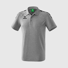 MAJICA ERIMA POLO ESSENTIAL 5-C GREY MARL/BLACK