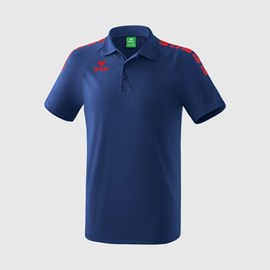 MAJICA ERIMA POLO ESSENTIAL 5-C NEW NAVY/RED