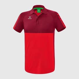 MAJICA ERIMA SIX WINGS POLO RED/BORDEAUX