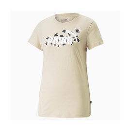 MAJICA PUMA ESSENTIALS ANIMAL TEE BEIGE