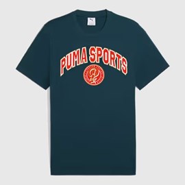 MUŠKA MAJICA PUMA ESSENTIALS SPORTS LEGACY BLUE