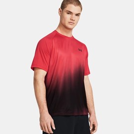 MUŠKA MAJICA UNDER ARMOUR TECH™ RED/BLACK