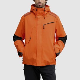 MUŠKA SKI JAKNA EMPORIO ARMANI EA7 SKI PADDED BLOUSON ORANGE