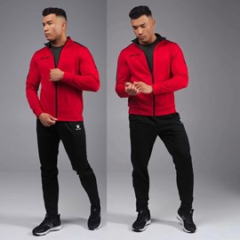 MUŠKA TRENIRKA KOMPLET KELME DEPORTIVO RED/BLACK