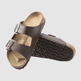 MUŠKE NATIKAČE BIRKENSTOCK BIRKO-FLOR DARK BROWN