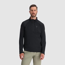 MUŠKI FLIS SPYDER GRIDWEB BLACK