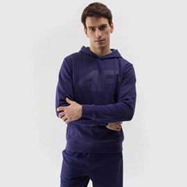 MUŠKI HOODIE 4F BASIC BLUE