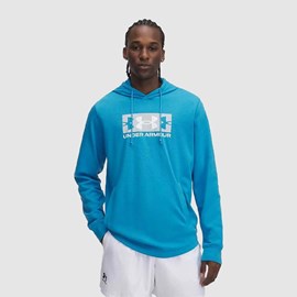 MUŠKI HOODIE UNDER ARMOUR RIVAL TERRY LOGO BLUE