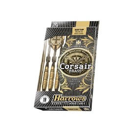 Strelice za pikado HW Corsair Brass black 