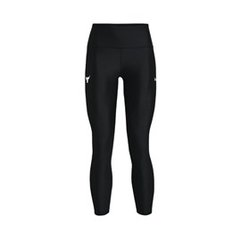 Ženske Tajice Under Armour Project Rock HeatGear® 7/8 Black