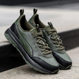 TENISICE PUMA R78 TREK LEATHER GREEN