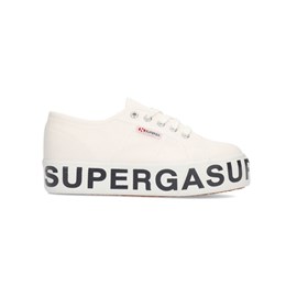 Tenisice Superga COT LETTERING U White