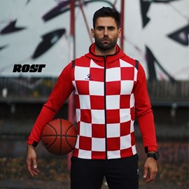 TRENIRKA KELME CROATIA RED/WHITE