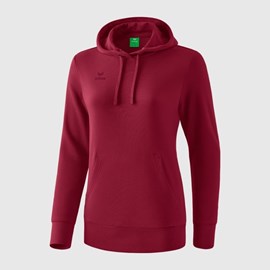 ŽENSKA HOODIE ERIMA CLASSIC BORDEAUX