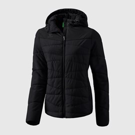 ŽENSKA JAKNA ERIMA QUILTED BLACK