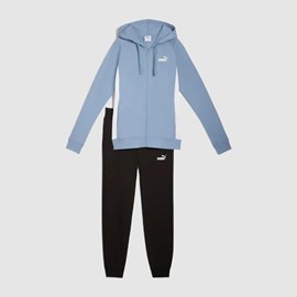 ŽENSKA KOMPLET TRENERKA PUMA FULL-ZIP HOODED SWEAT SUIT BLUE