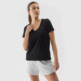 ŽENSKA MAJICA 4F BASIC BLACK