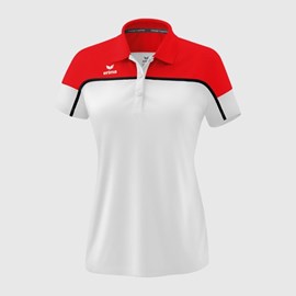 ŽENSKA MAJICA ERIMA CHANGE POLO WHITE/RED/BLACK