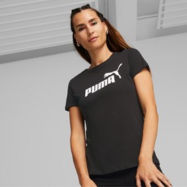 ŽENSKA MAJICA PUMA ESSENTIALS LOGO BLACK