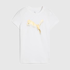 ŽENSKA MAJICA PUMA TEE METALLIC WHITE 