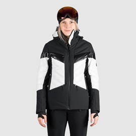 ŽENSKA SKI JAKNA NORTHFINDER ABIGALE BLACK/WHITE