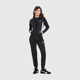 ŽENSKA TRENERKA PUMA FULL-ZIP S KAPULJAČOM SWEAT SUIT BLACK