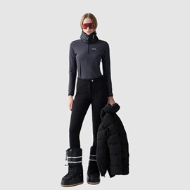 ŽENSKE SKI HLAČE COLMAR SOFTSHELL BLACK